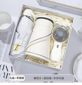 Set tumbler, kipas & payung
